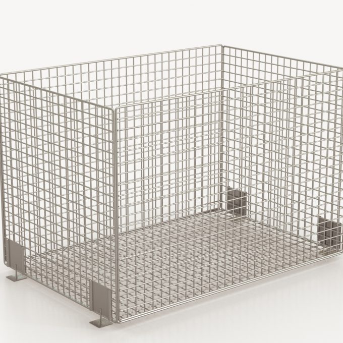 Contenedor tipo jaula - REFRIMED S.A DE C.V